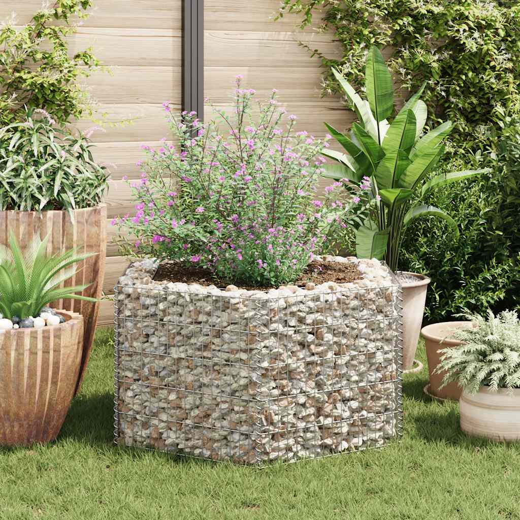 Vidaxl Gabion Pflanzer Insent Hexagonal 100x90x50 cm