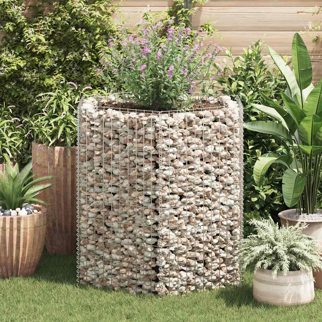 Vidaxl Gabion Pflanzer Insent Hexagonal 100x90x100 cm