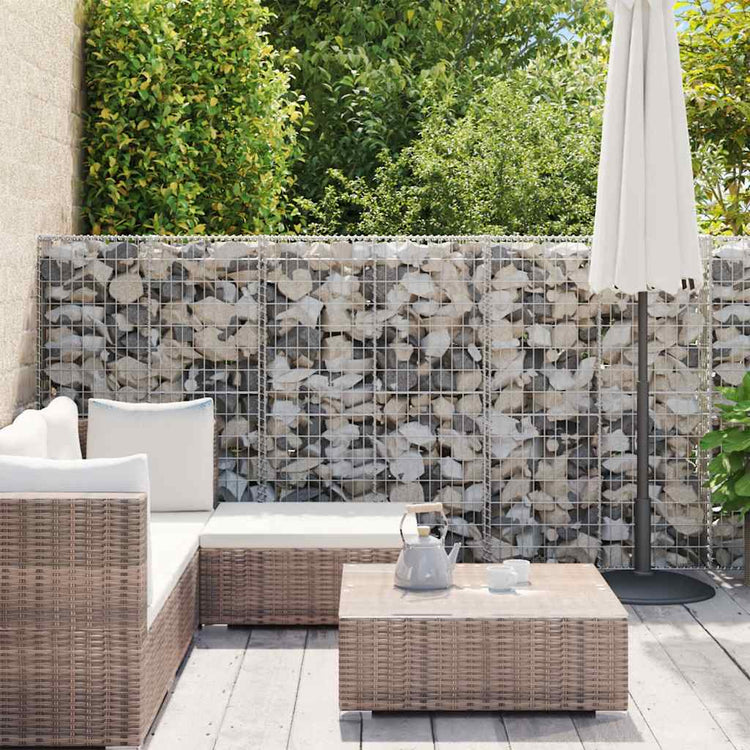 Vidaxl Gabion Basket 300x30x100 cm verzinkter Stahl