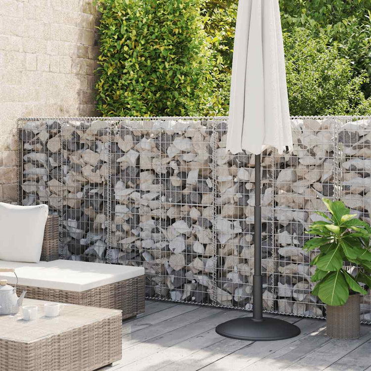 Vidaxl Gabion Basket 300x30x100 cm verzinkter Stahl