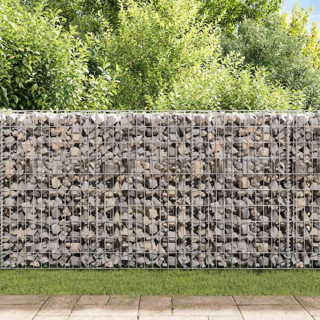 Vidaxl Gabion Basket 120x30x50 cm verzinkter Stahl