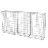 Vidaxl Gabion Basket 200x30x100 cm verzinkter Stahl - afbeelding 2