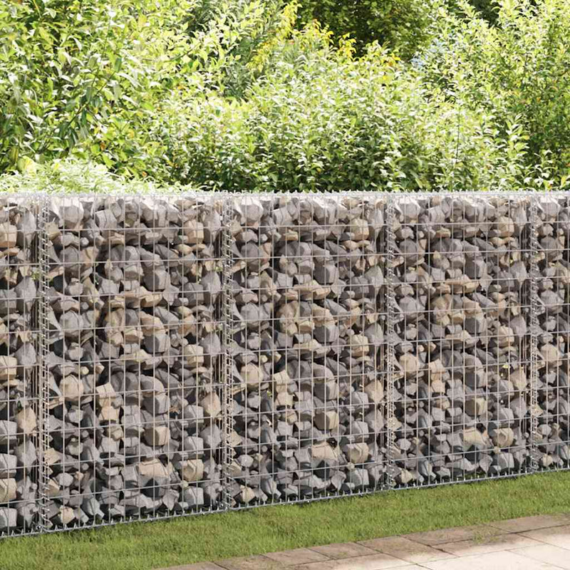Vidaxl Gabion Basket 200x30x100 cm verzinkter Stahl