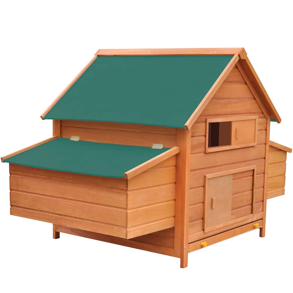 Vidaxl Chicken Coop 157x97x110 cm Holz