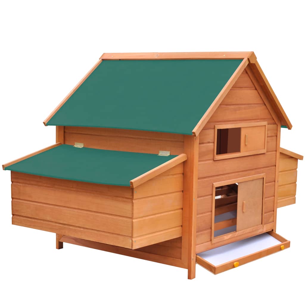 Vidaxl Chicken Coop 157x97x110 cm Holz