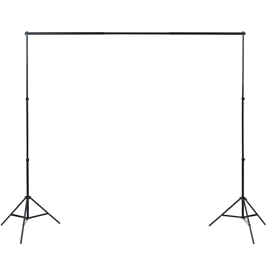 Vidaxl Photo Studio Set mit 5 farbigen Hintergründen 2 Regenschirme