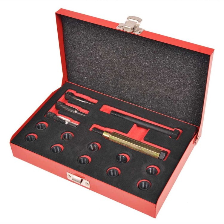 VIDAXL GLOWA-Stecker Drahtreparaturset M10 x 1,0 mm 15-Stück