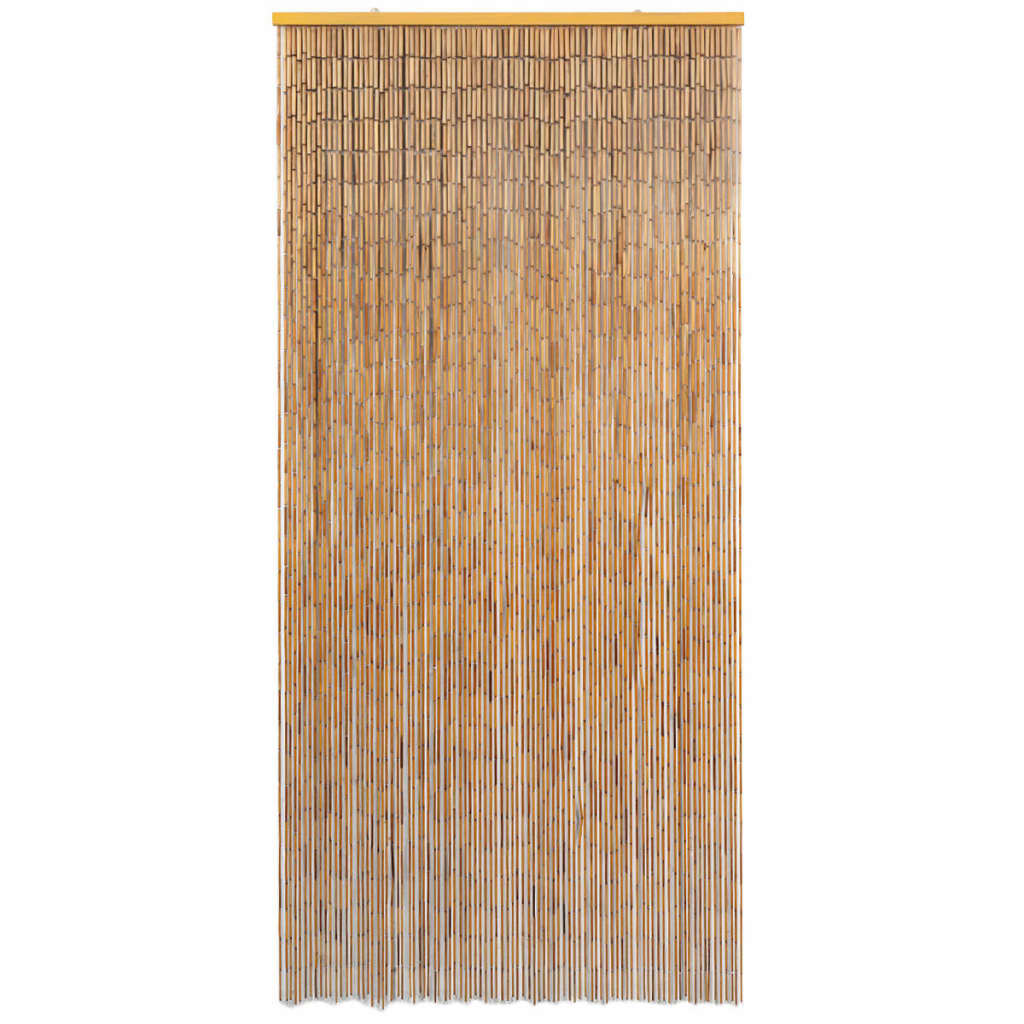 Vidaxl -Türvorhang 90x200 cm Bambus