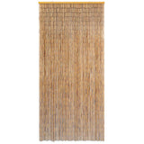 Vidaxl -Türvorhang 90x200 cm Bambus - afbeelding 2