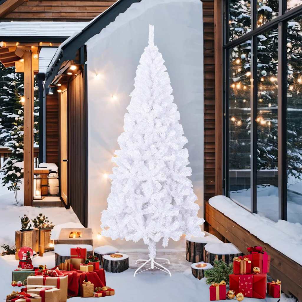 Vidaxl Kunstkerstboom White L 240 cm