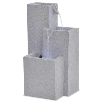 Vidaxl Innenbrunnen mit LED -Beleuchtung Polyresin
