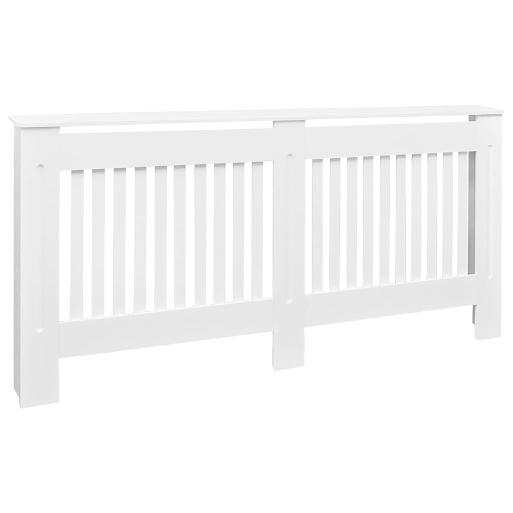 VIDAXL -Radiatorkonstruktion weißer MDF 172 cm