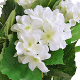 Vidaxl Art Hortensia Pflanze mit Topf 60 cm Weiß - afbeelding 2