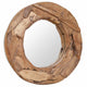 Vidaxl dekorativer Spiegel um 60 cm Teakholz Holz