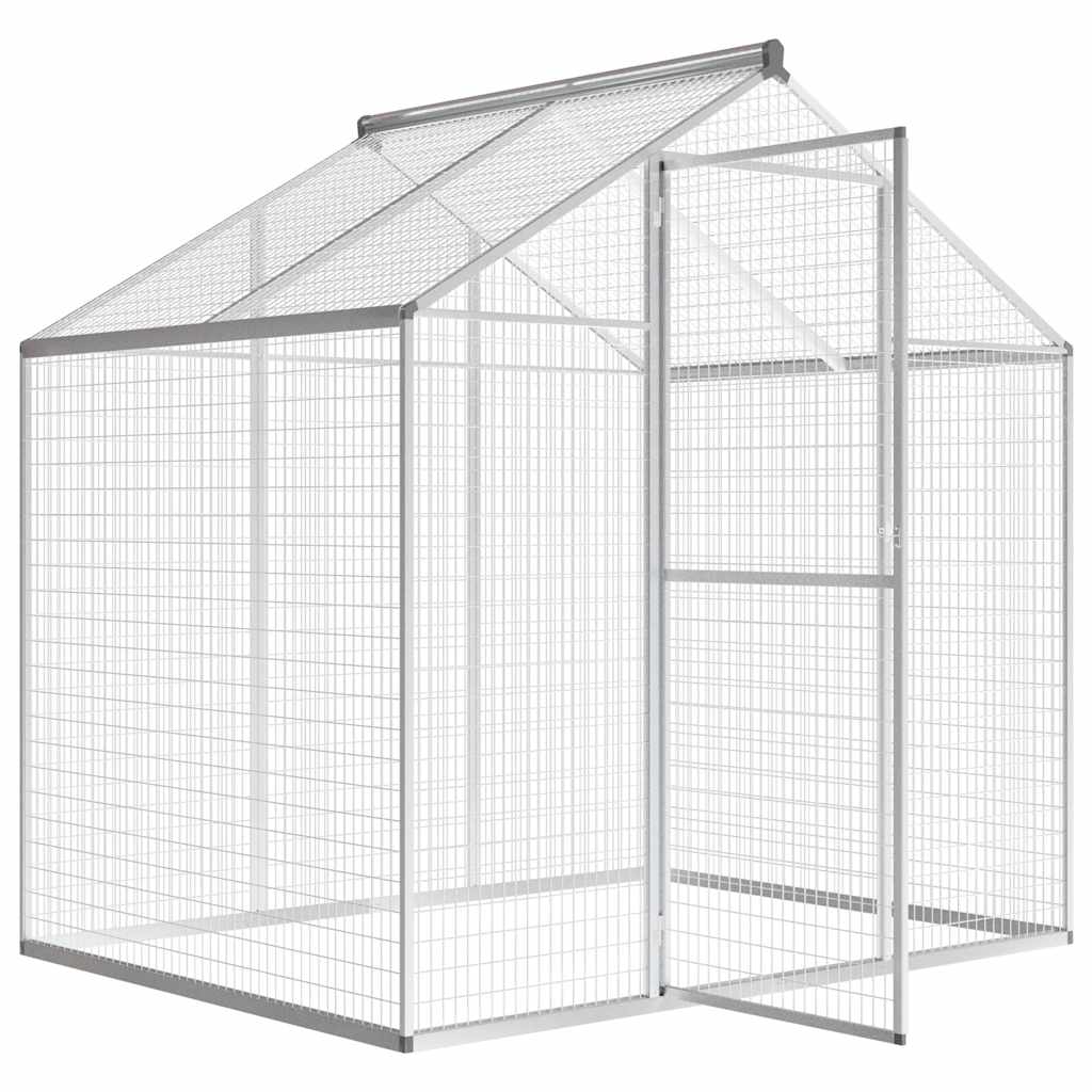 VIDAXL VIER 178X122X194 CM Aluminium