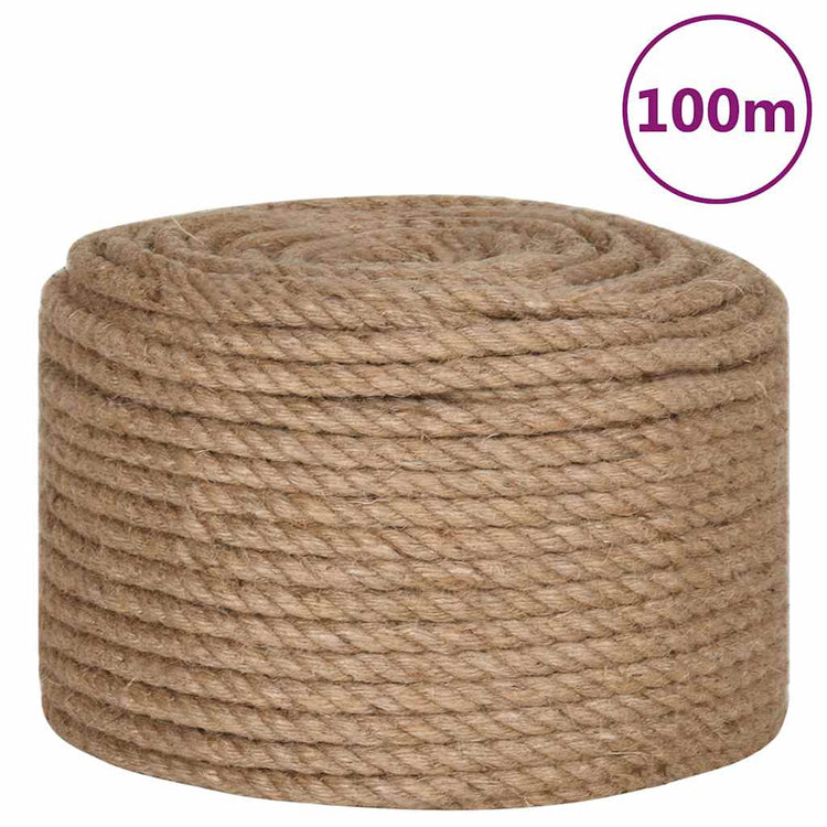 Vidaxl Seil 100% Jute 10 mm 100 m