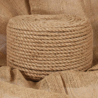 Vidaxl Seil 100% Jute 12 mm 100 m