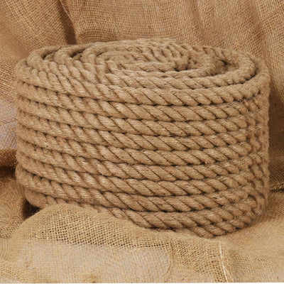 Vidaxl Seil 100% Jute 20 mm 50 m