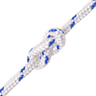 VIDAXL -Kofferchen 6 mm 100 m Polypropylenweiß