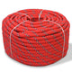 VIDAXL -Kofferchen -Seil 8 mm 100 m Polypropylenrot