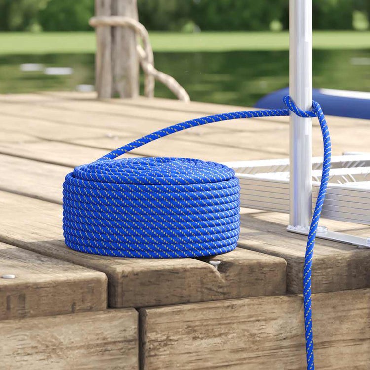 VIDAXL -Kofferchen -Seil 10 mm 50 m Polypropylenblau