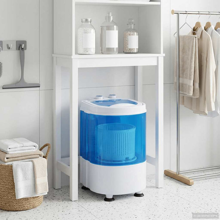 Vidaxl Mini -Waschmaschine mit einer einzigen Drum 2,6 kg