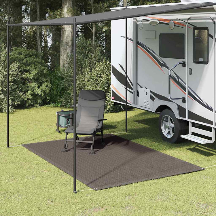 Vidaxl Zelt Teppich 250x300 cm Anthrazit