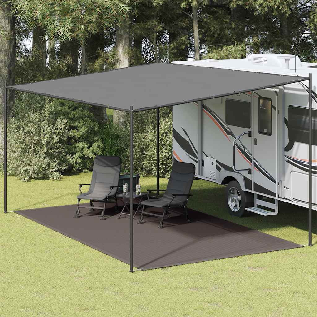 Vidaxl Zelt Teppich 300x500 cm Anthrazit