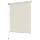 Vidaxl Roller Blind für außen 220x140 cm Creme