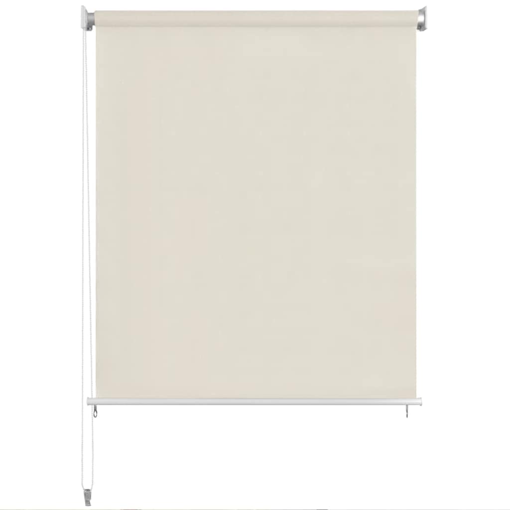 Vidaxl Roller Blind für außen 220x140 cm Creme