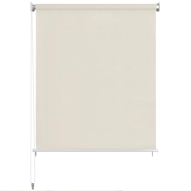 Vidaxl Roller Blind für außen 220x140 cm Creme