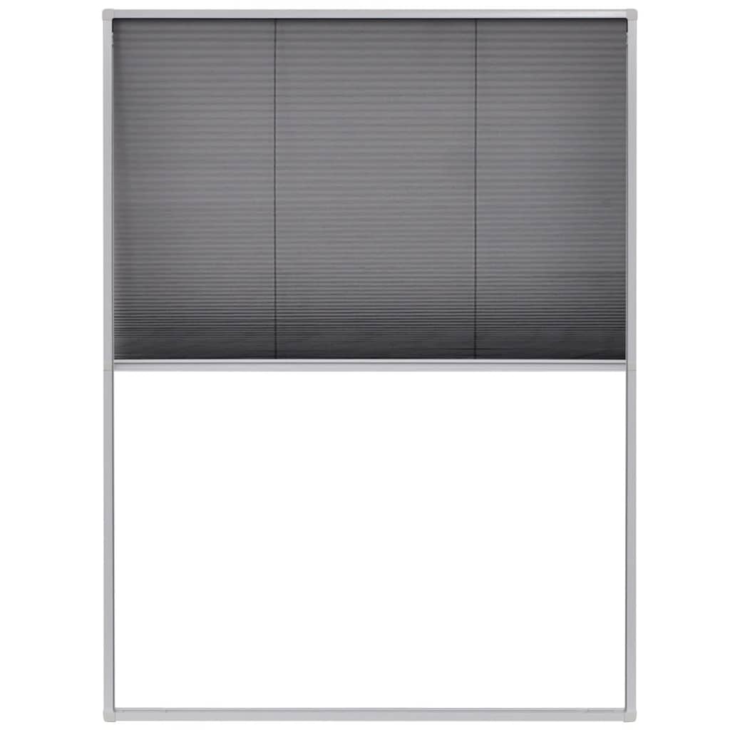 Vidaxl Raamhor Plissé 60x80 cm Aluminium