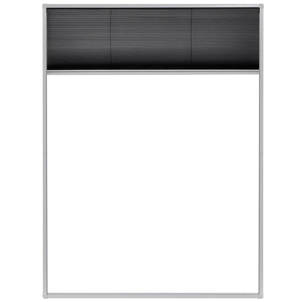 Vidaxl Raamhor Plissé 60x80 cm Aluminium