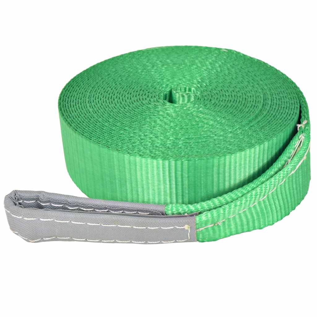 Vidaxl Slackline 15 m x 50 mm 150 kg Grün