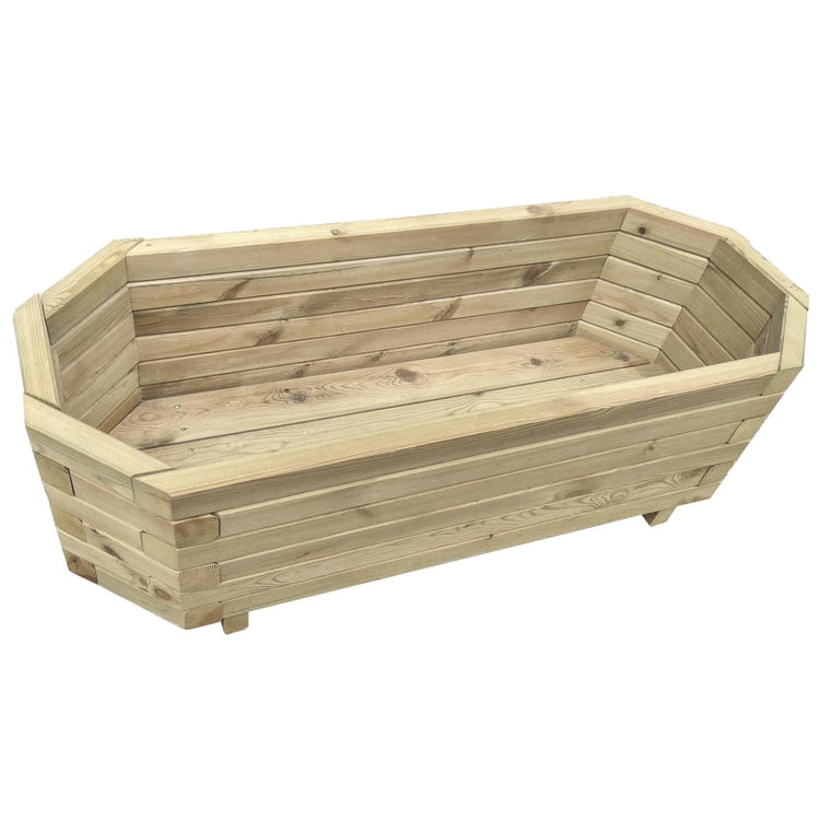 VIDAXL -Pflanzer erhoben 100 x 40 x 31 cm imprägniertes Kiefernholz