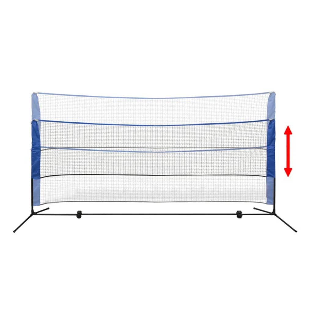 Vidaxl Badminton Net mit Shuttles 300x155 cm