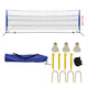 Vidaxl Badminton Net mit Shuttles 500x155 cm