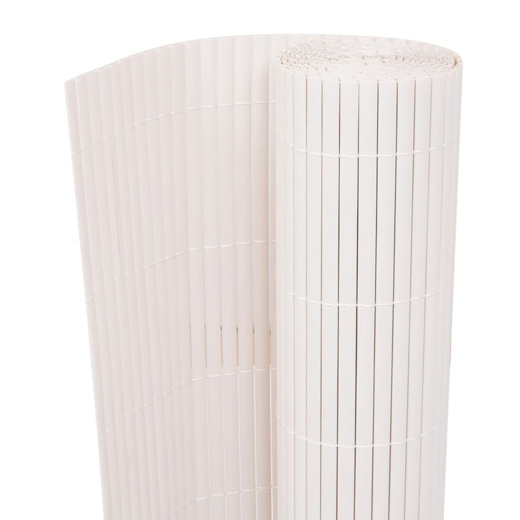 Vidaxx Gartenzaun weiß 150 x 500 cm PVC