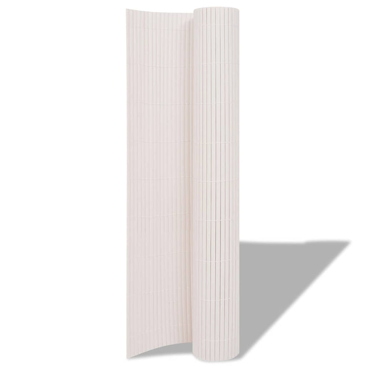Vidaxx Gartenzaun weiß 150 x 500 cm PVC