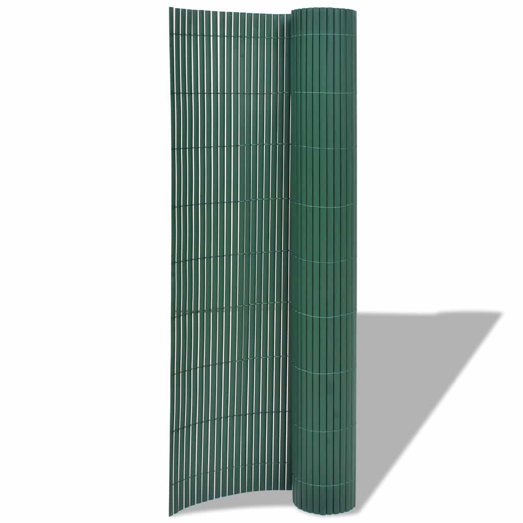 Vidaxx Gartenzaun grün 150 x 500 cm PVC