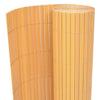 Vidaxx Gartenzaun gelb 150 x 500 cm PVC