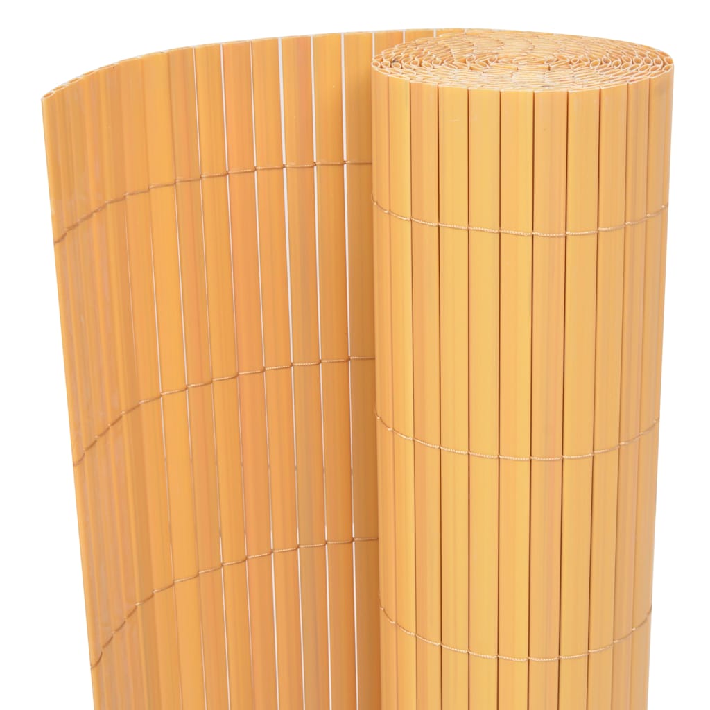 Vidaxx Gartenzaun gelb 150 x 500 cm PVC