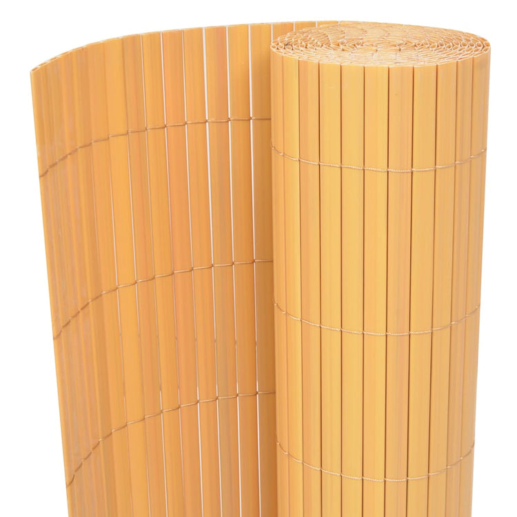 Vidaxx Gartenzaun gelb 150 x 500 cm PVC