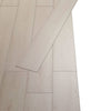 Vidaxl Dielen selbst -adhäsiv 5,02 m² 2 mm PVC Classic White Eiche