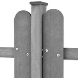 Vidaxl -Zaun mit Posts 3 PCs 600x60 cm HKC - afbeelding 3