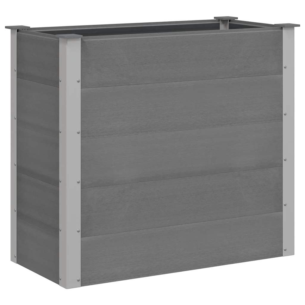 VIDAXL -Planungsbox mit 100x50x91 cm HKC Grey erhöht