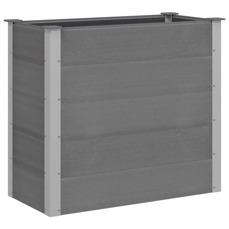 VIDAXL -Planungsbox mit 100x50x91 cm HKC Grey erhöht