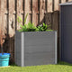 VIDAXL -Planungsbox mit 100x50x91 cm HKC Grey erhöht