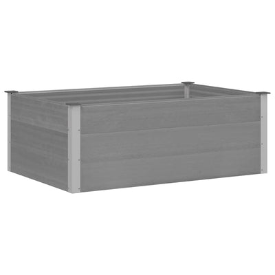 VIDAXL -Pflanzer erhöht 150x100x54 cm HKC Grau
