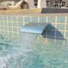 Vidaxl Schwimmbad Fontijn 30x9x26 cm Edelstahl Silberfarbe